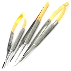 Набор микрохирургический Castroviejo Knurling Gold 14 см