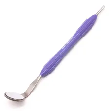 Зеркало стоматологическое, с родиевой ручкой, двустороннее, 24 мм (5 размер) Silicone
