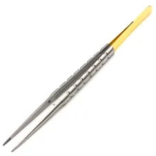Пинцет анатомический TC Round Gold, 18 см