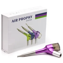 Air Flow Наконечник стоматологический Air-prophy System (Тип Kavo), фиолетовый с переходником KAVO