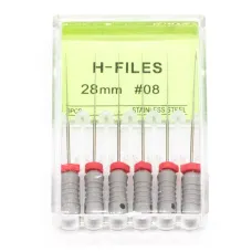 Файлы эндодонтические DEGER H-files, 08, 28 мм