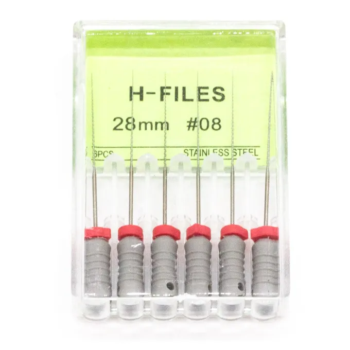 Файлы эндодонтические DEGER H-files, 08, 28 мм