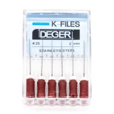 Файлы эндодонтические DEGER K-files, 25, 21 мм