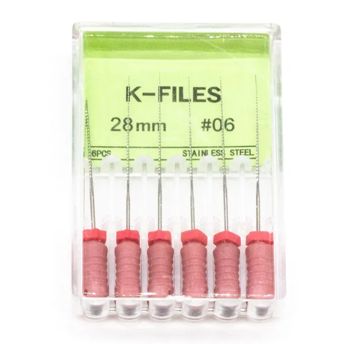 Файлы эндодонтические DEGER K-files, 06, 28 мм