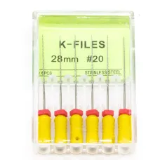 Файлы эндодонтические DEGER K-files, 20, 28 мм