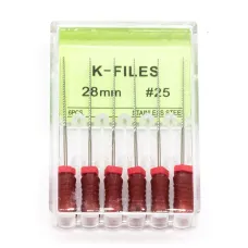 Файлы эндодонтические DEGER K-files, 25, 28 мм