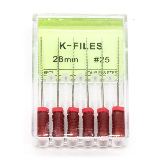 Файлы эндодонтические DEGER K-files, 25, 28 мм