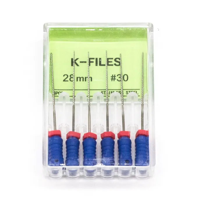 Файлы эндодонтические DEGER K-files, 30, 28 мм