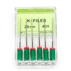 Файлы эндодонтические DEGER K-files, 35, 28 мм