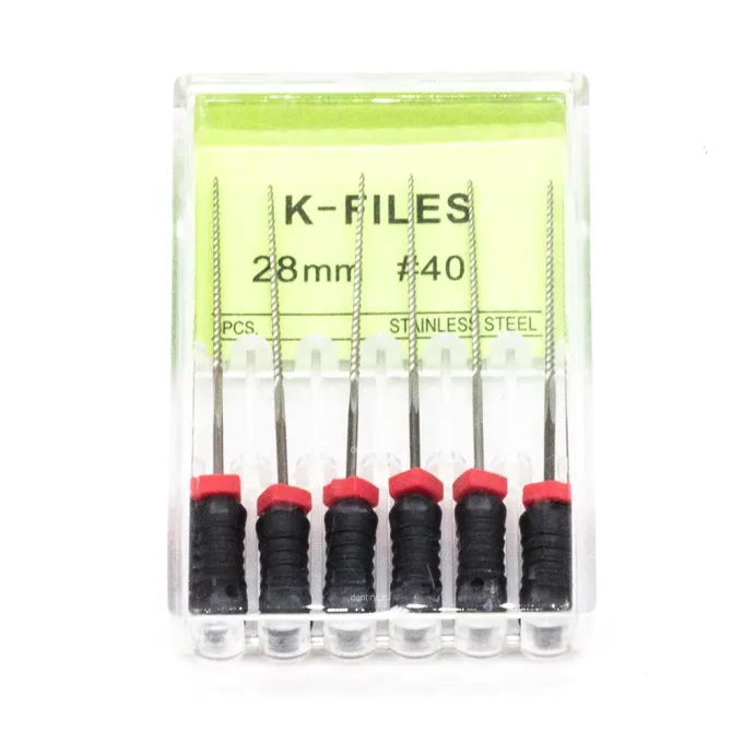 Файлы эндодонтические DEGER K-files, 40, 28 мм