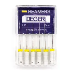 Файлы эндодонтические DEGER K-reamers, 15, 25 мм