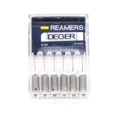 Файлы эндодонтические DEGER K-reamers, 08, 21 мм