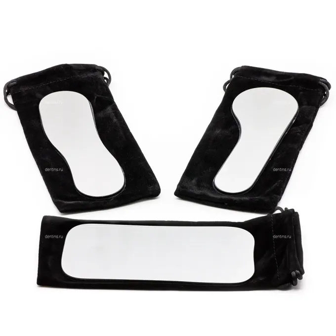 Набор из 3-х двусторонних зеркал для внутриротовой фотосъемки, премиум-качество