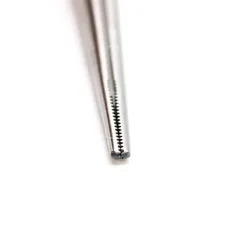 Пинцет микрохирургический Round Blue, прямой